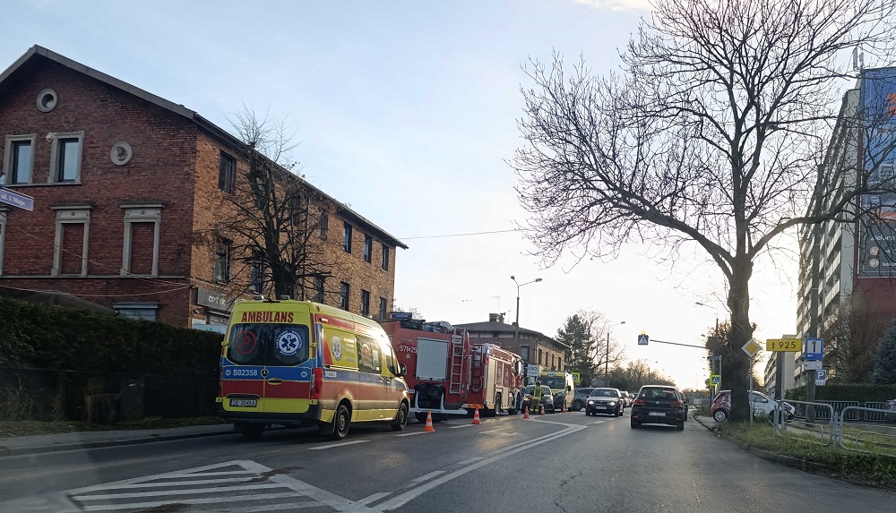 Wypadek na ulicy 1 Maja w Halembie. Tworzą się ogromne korki!