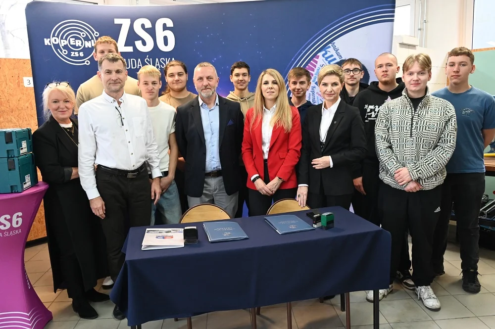 Zespół Szkół nr 6 i Dombud Beton łączą siły. Praktyczna nauka zawodu na nowym poziomie