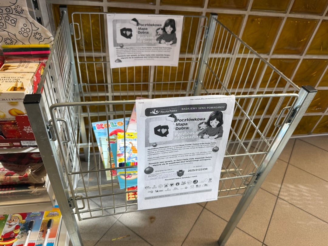 Rusza akcja charytatywna „Pocztówka na Gwiazdkę” – Dołącz do pomocy!