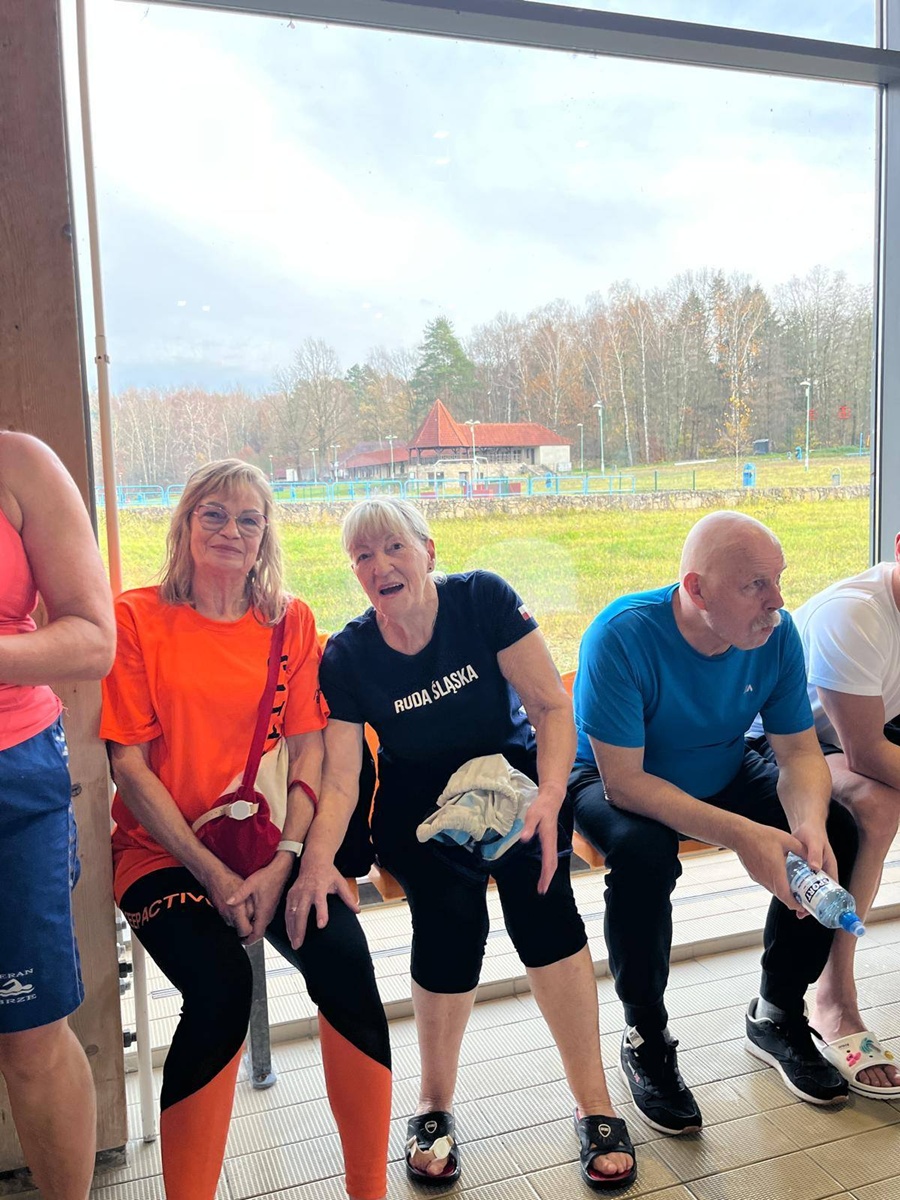 Genowefa Drużyńska z Rudy Śląskiej z medalami Zimowych Mistrzostw Polski Masters!