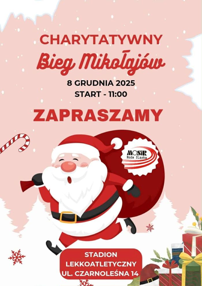 Przed nami Charytatywny Bieg Mikołajów – wspólnie pobiegnijmy dla Michalinki!