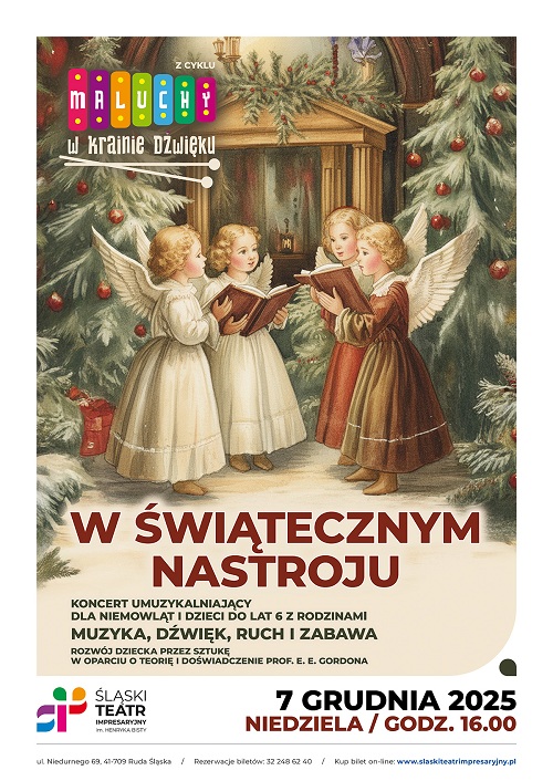 „Maluchy w krainie dźwięku” – świąteczny koncert umuzykalniający dla najmłodszych