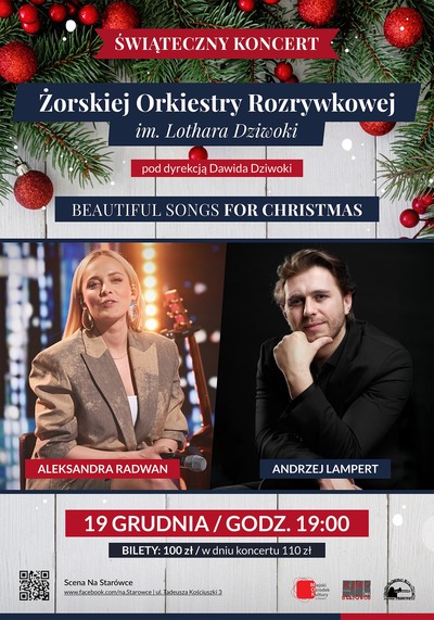 Koncert Żorskiej Orkiestry Rozrywkowej – „W świątecznym nastroju”