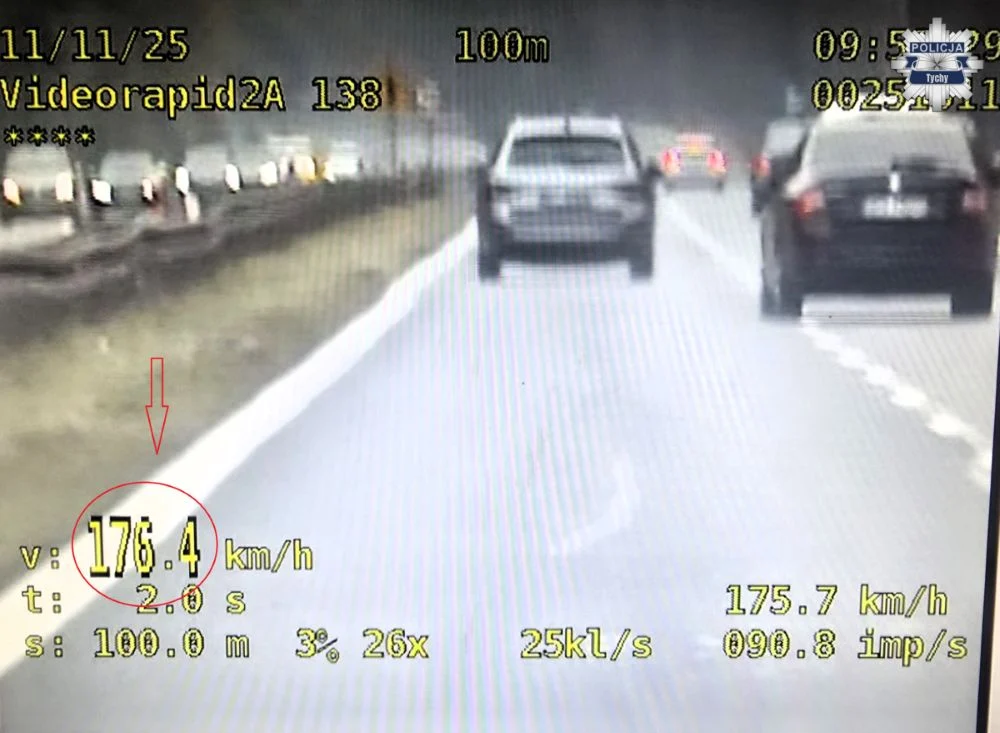 Niebezpieczne przekroczenie prędkości na DK-44 i DK-1