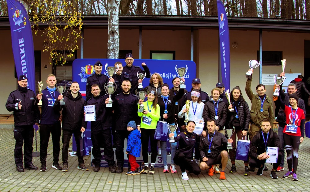 Rudzki policjant ponownie na biegowym podium