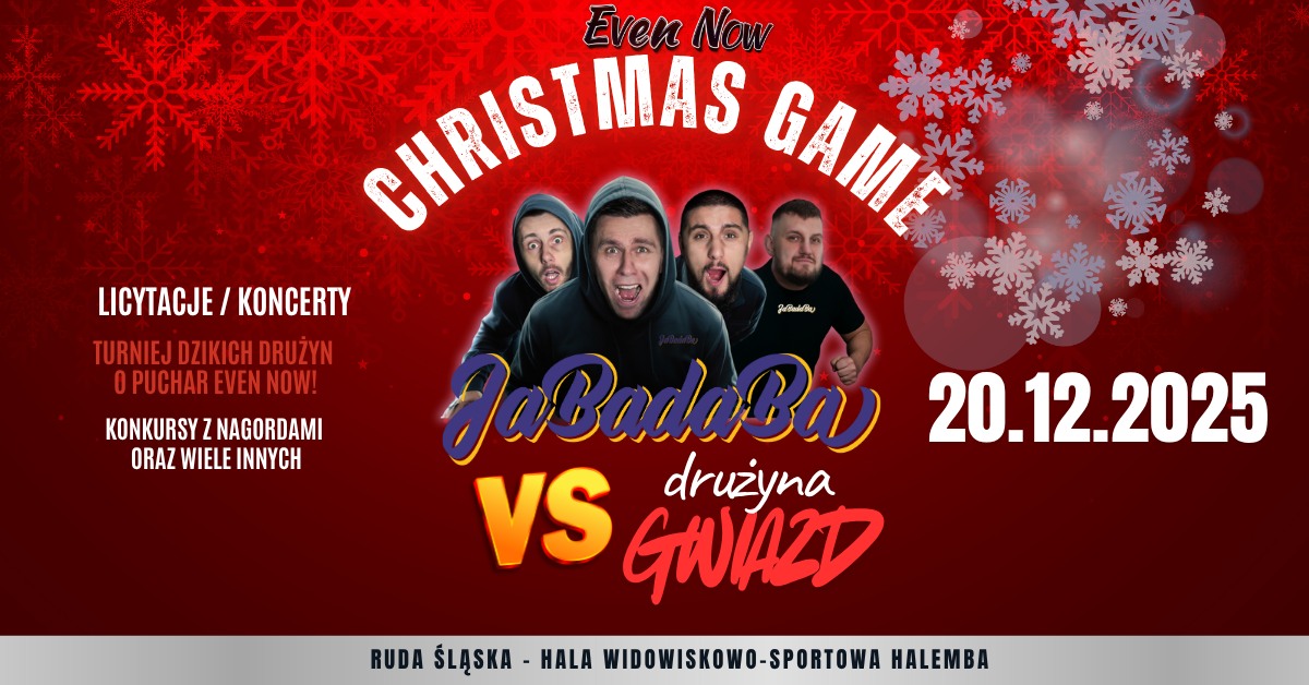 CHRISTMAS GAME 2025 – JABADABA vs DRUŻYNA GWIAZD