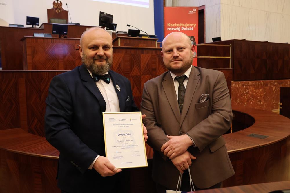 Orzesze z nagrodą w Rankingu Gmin 2025! Miasto wśród najlepszych na Śląsku