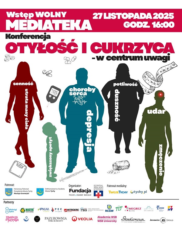 Konferencja o otyłości i cukrzycy w Tychach / fot. MOSiR Tychy