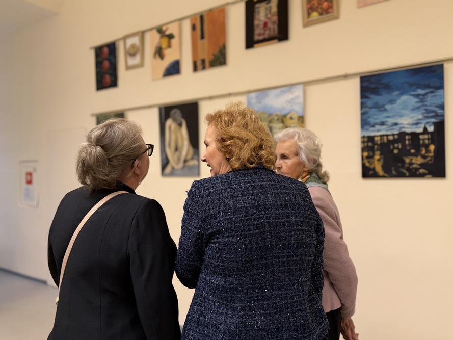 Finisaż wystawy Marty Sobalak w MBP. Sztuka, rozmowy i inspiracje