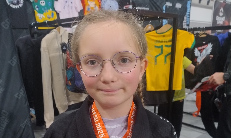 Oliwia Szczyrba z Pyskowic Mistrzynią Polski w brazylijskim ju-jitsu!