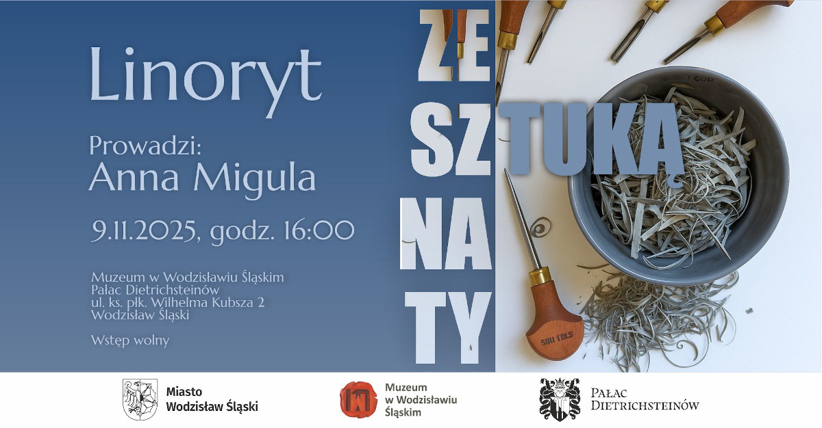 Pałac Dietrichsteinów zaprasza na warsztaty linorytu – stwórz świąteczne kartki!