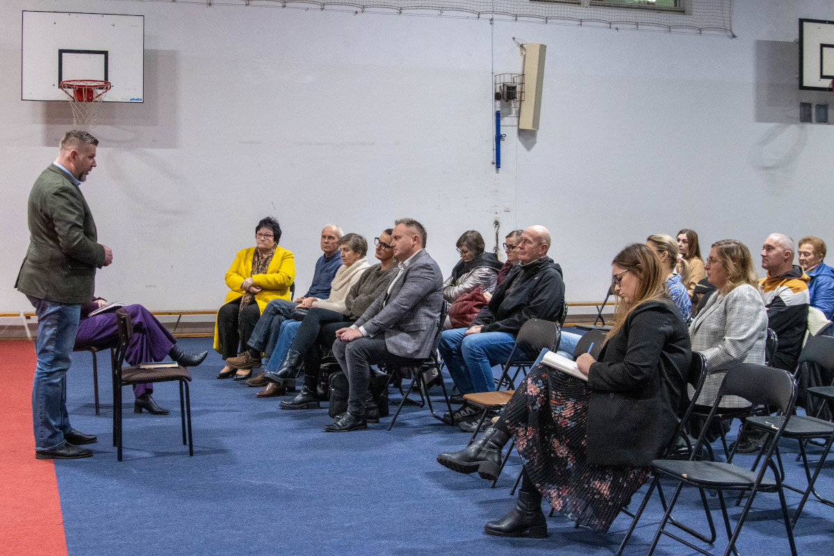 Ostatnie spotkanie prezydenta z mieszkańcami Wodzisławia w 2025 roku