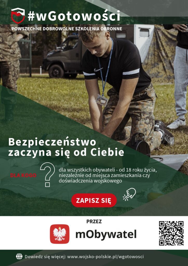 Program "wGotowości' startuje na Śląsku. Ruszają pierwsze szkolenia