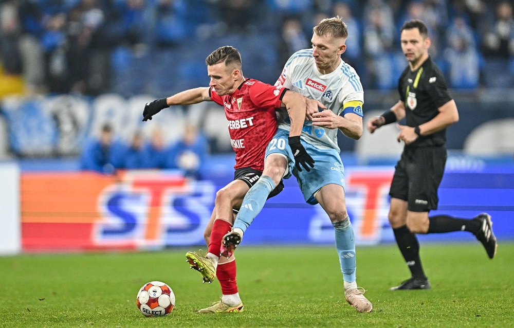 GKS Tychy przegrywa w Chorzowie 1:2. Gol Keiblingera nie wystarczył