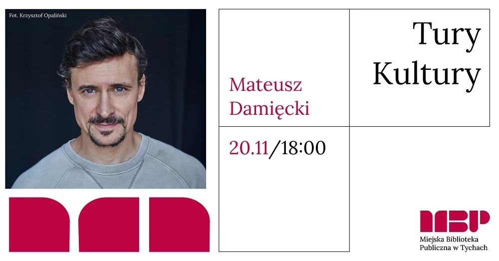 Mateusz Damięcki gościem tyskiej biblioteki