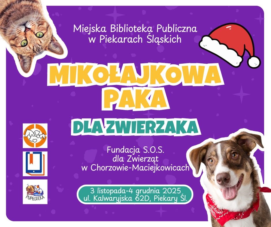 Mikołajkowa zbiórka dla zwierzaków w Piekarach Śląskich