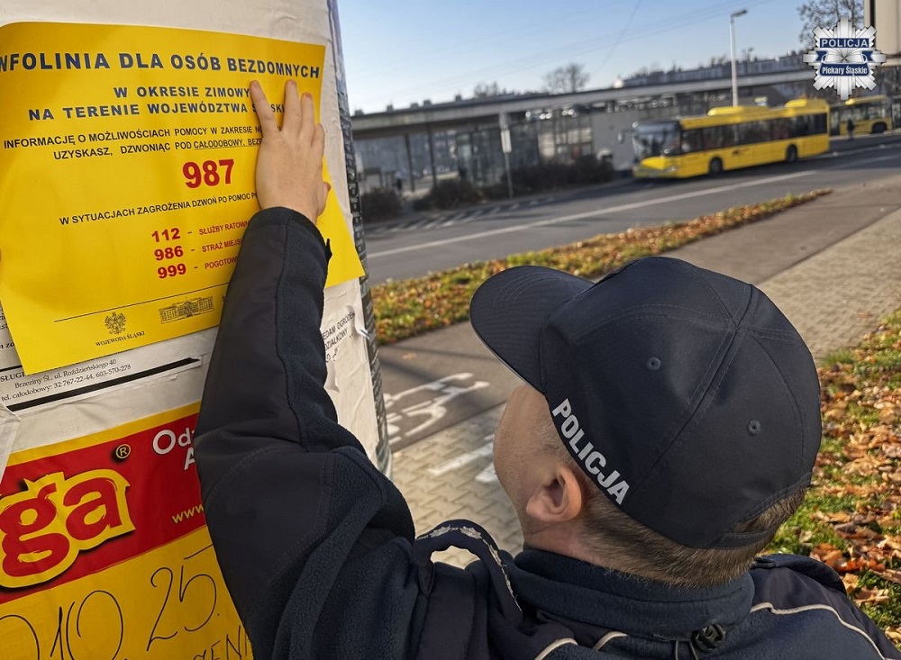Policja apeluje: nie bądźmy obojętni wobec osób bezdomnych