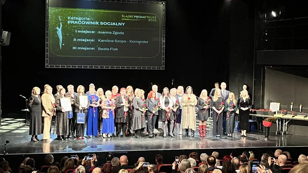 Pracownica MOPR w Piekarach Śląskich uhonorowana na Gali Śląski Prometeusz 2025!