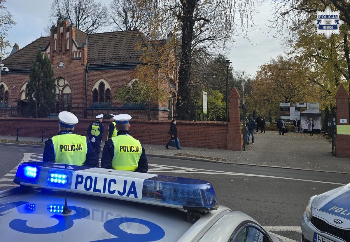 Bezpieczny weekend Wszystkich Świętych w Gliwicach – policja podsumowuje działania