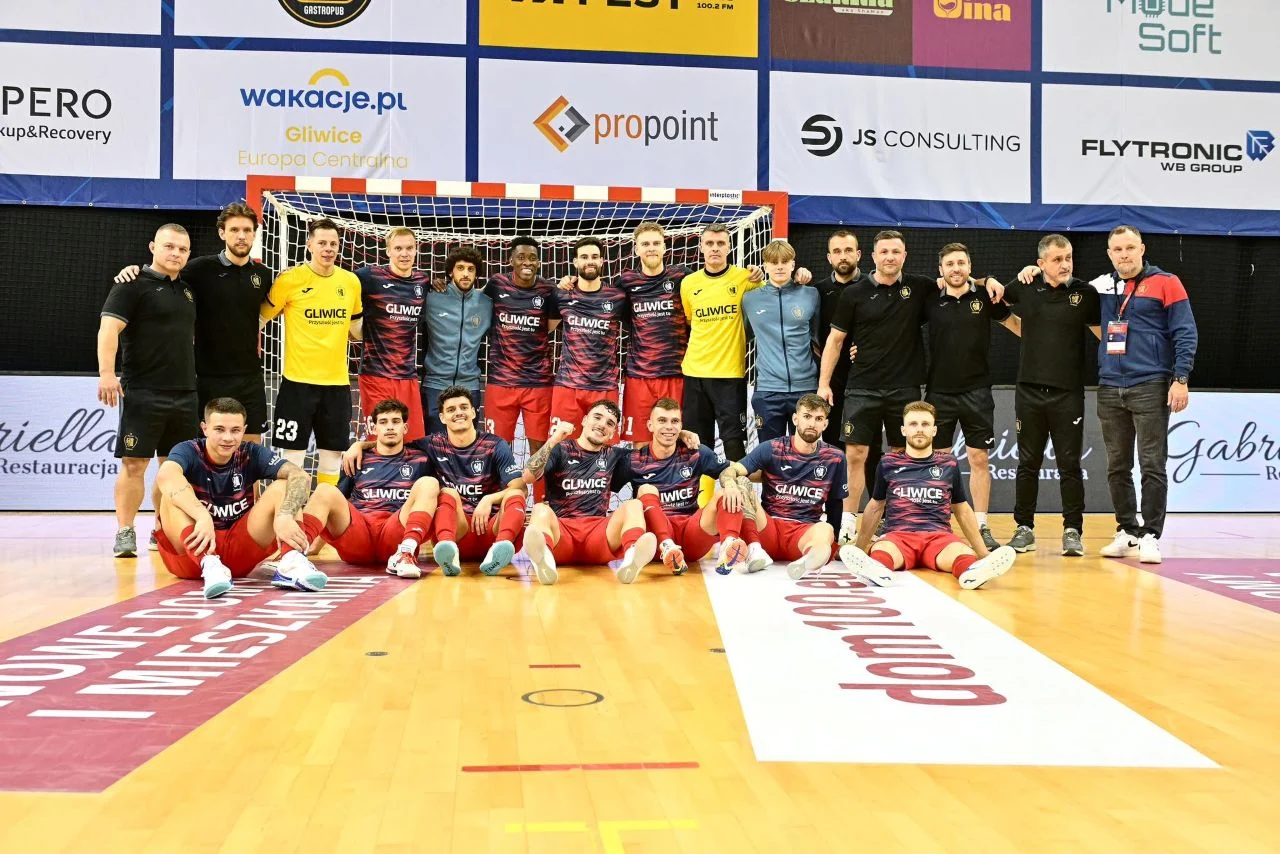 Piast Gliwice Futsal w 1/8 finału Ligi Mistrzów UEFA! Rekord frekwencji i świetna gra