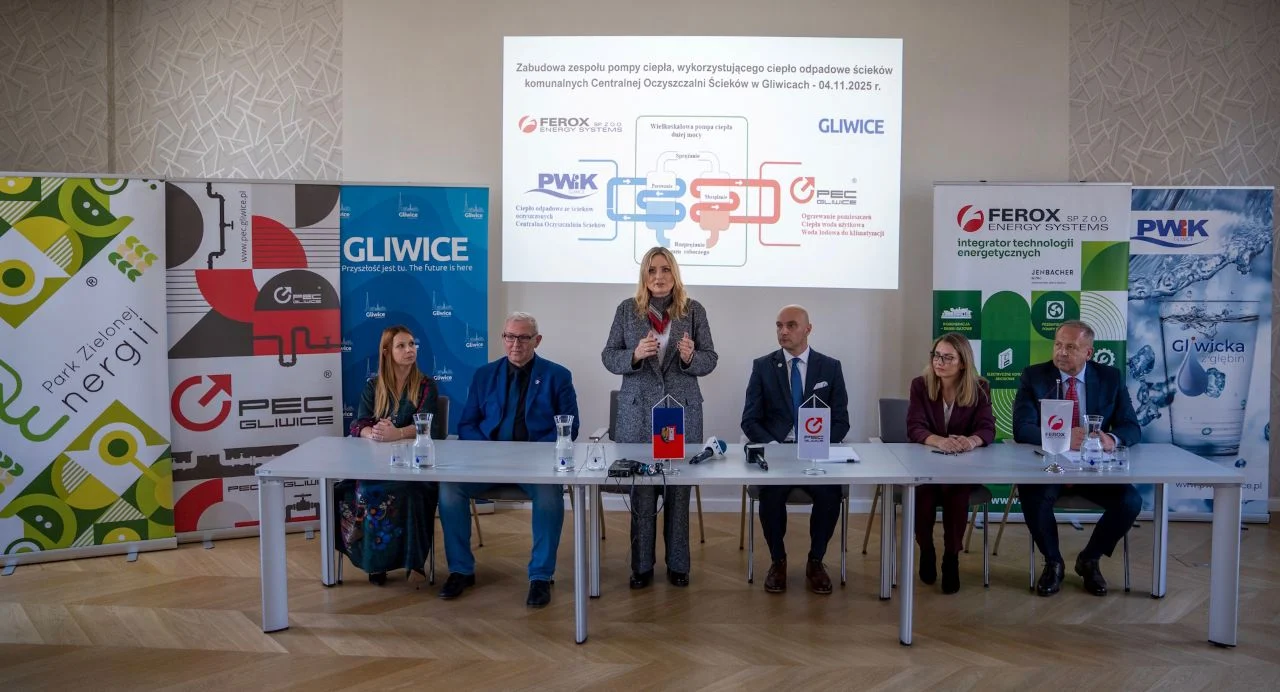Energia z oczyszczalni. Gliwice uruchomią największą na Śląsku pompę ciepła