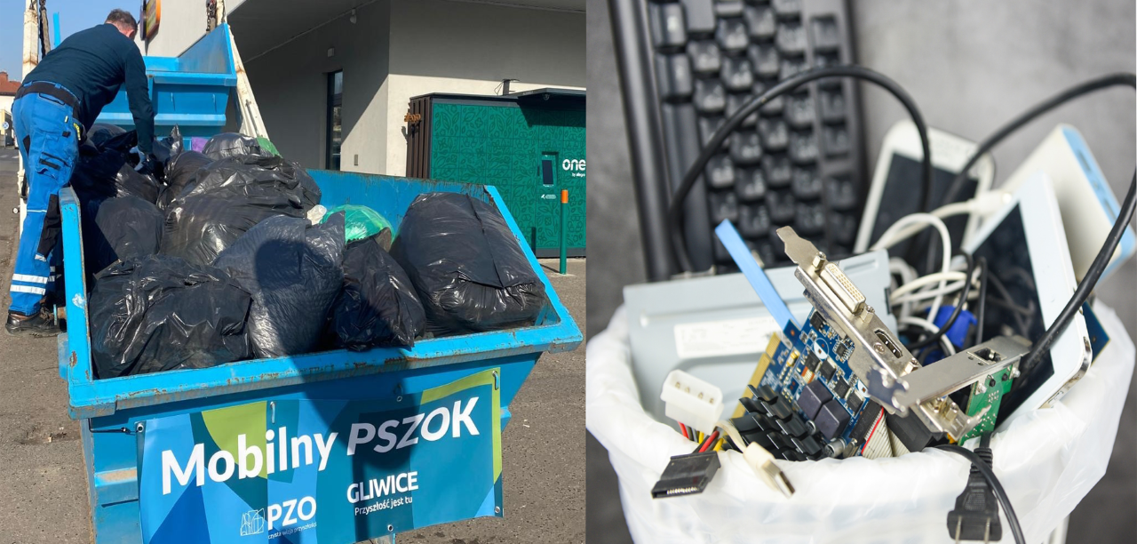 Mobilne zbiórki elektrośmieci i odpadów tekstylnych 15 listopada w kilku dzielnicach
