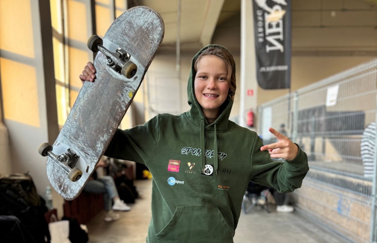 Gliwiczanka piąta w Deskorolkowych Mistrzostwach Polski!