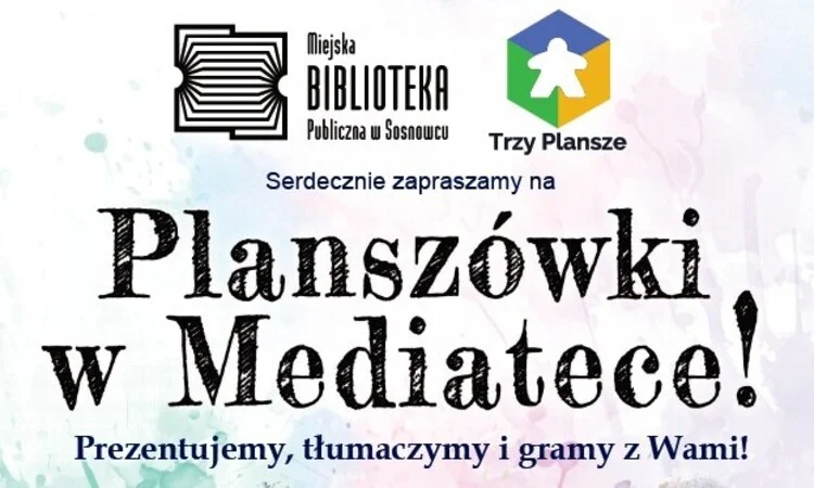 Planszówki w Sosnowcu: Zagłębiowska Mediateka zaprasza na całodniowe rozgrywki