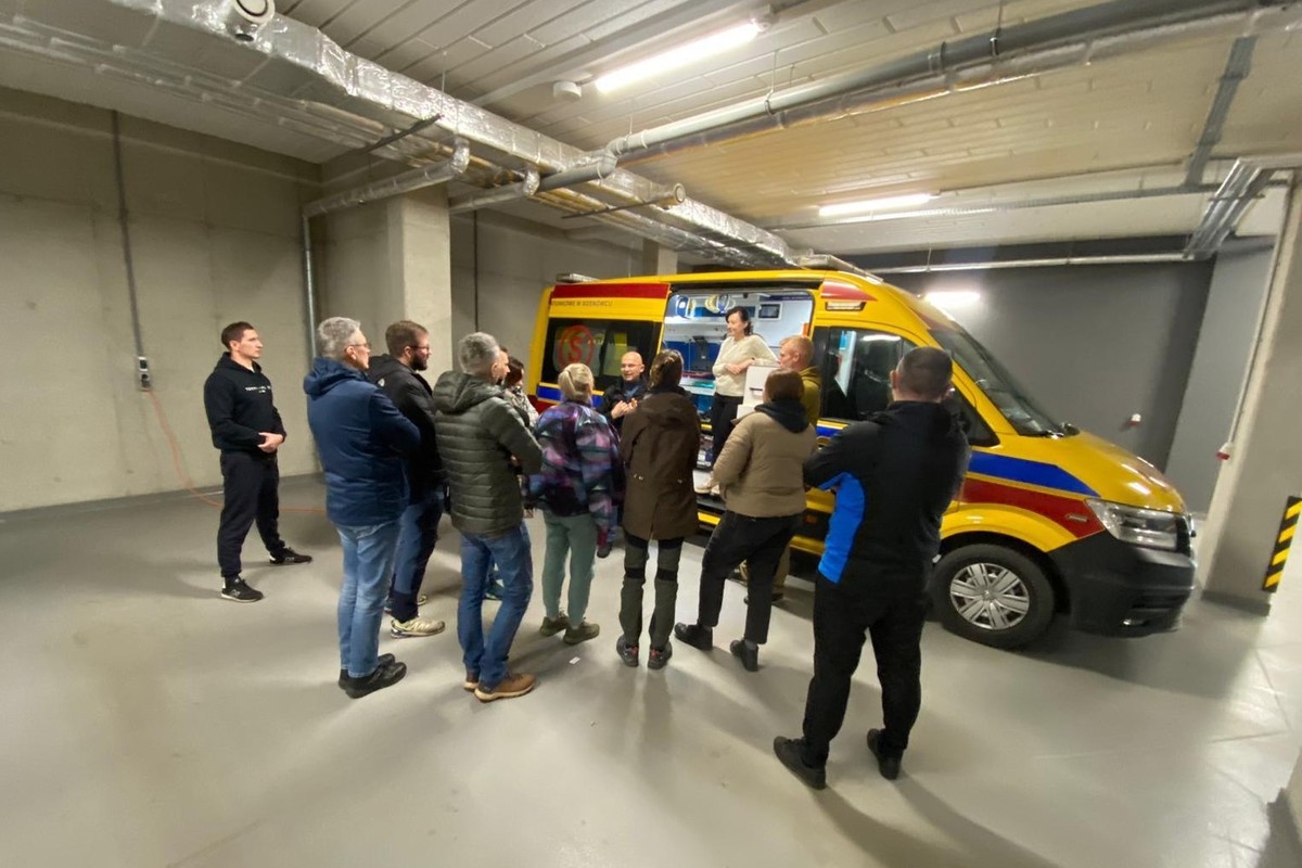 Sosnowieccy policjanci ponownie szkolą medyków!