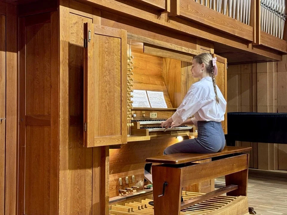 Agata Żogała wśród najlepszych organistów na VII Transgranicznym Konkursie Organowym