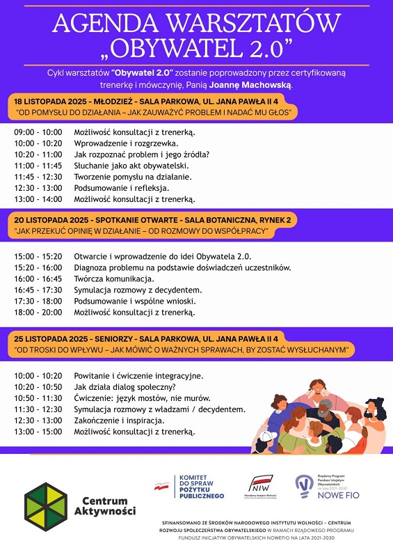 „Obywatel 2.0” – Warsztaty w Mikołowie na rzecz współpracy międzypokoleniowej