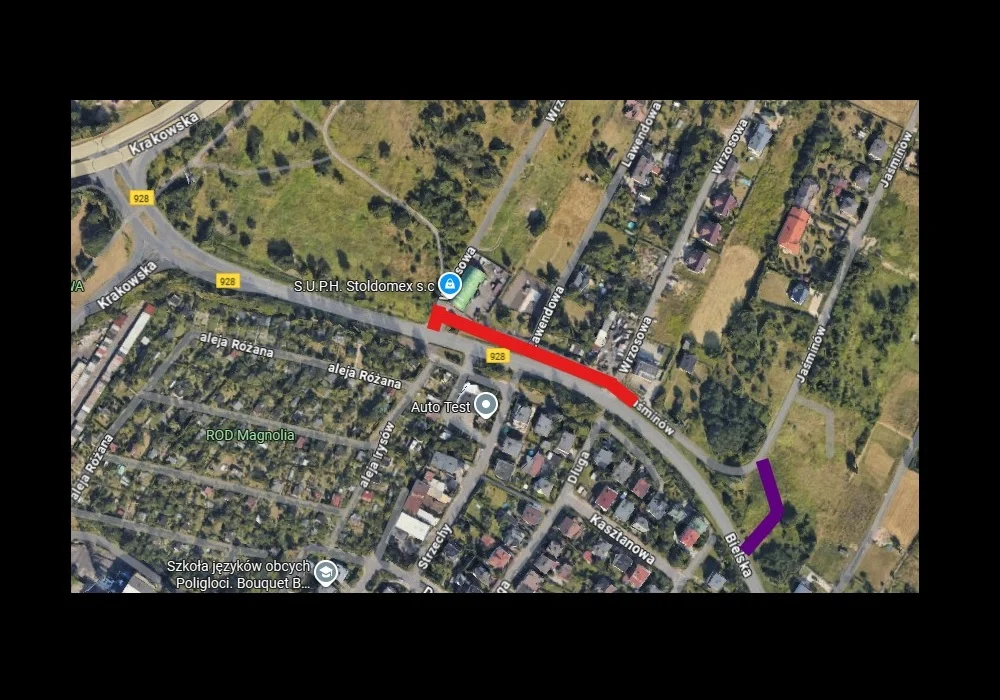 Niedzielne prace na DW 928 w Mikołowie – sprawdź dojazd z Wrzosowej i Lawendowej