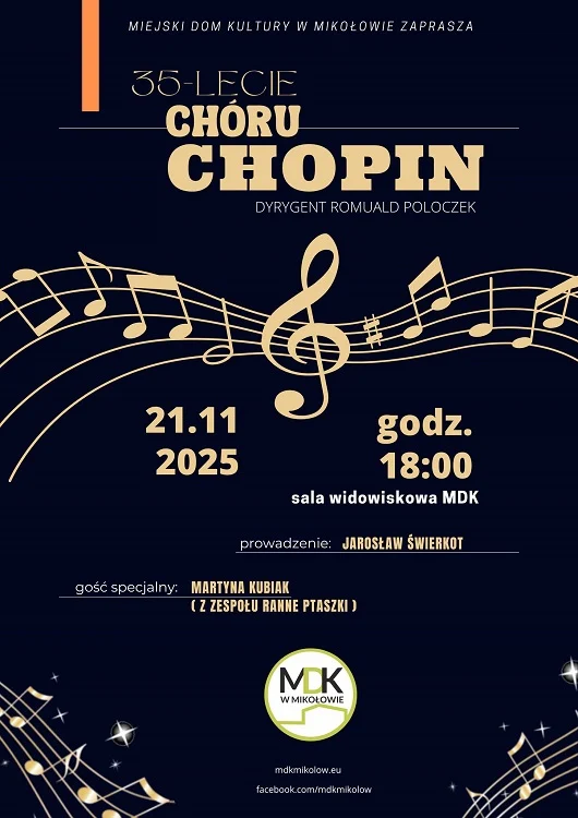 35-lecie chóru Chopin z Bujakowa – koncert jubileuszowy w Mikołowie