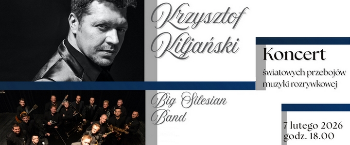 Krzysztof Kiljański z Big Silesian Band na scenie MDK