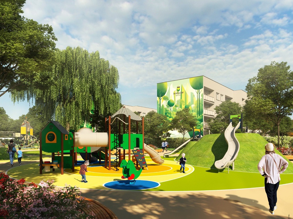 Mikołów rusza z II etapem budowy nowego placu zabaw – inwestycja na miarę XXI wieku