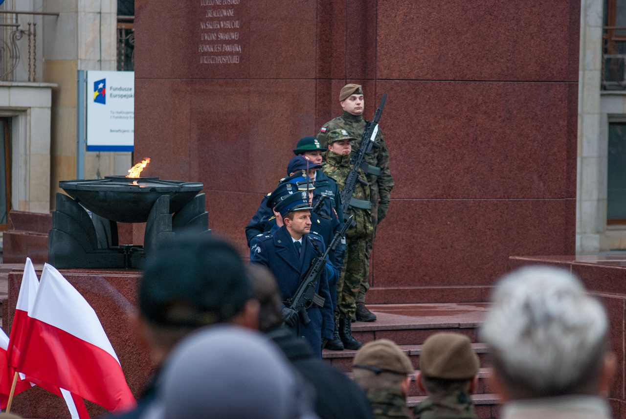 W Katowicach uczczono Święto Niepodległości 10