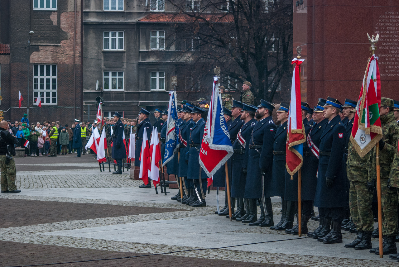 W Katowicach uczczono Święto Niepodległości 17