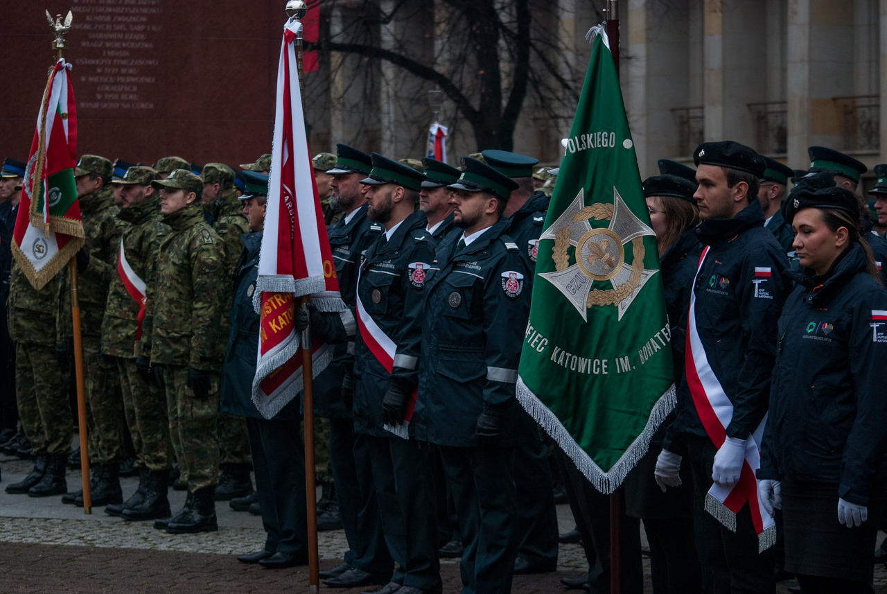 W Katowicach uczczono Święto Niepodległości 18