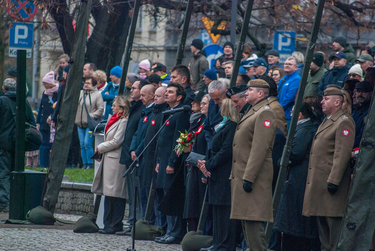 W Katowicach uczczono Święto Niepodległości [ZDJĘCIA]