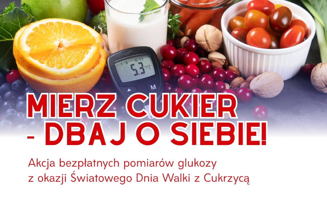 Sprawdź poziom cukru - zanim on podniesie Ci ciśnienie!