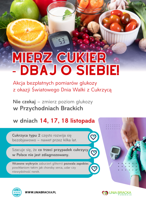 Sprawdź poziom cukru - zanim on podniesie Ci ciśnienie!