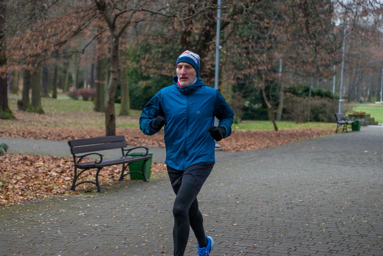 Różowo-niebieski parkrun Katowice 59