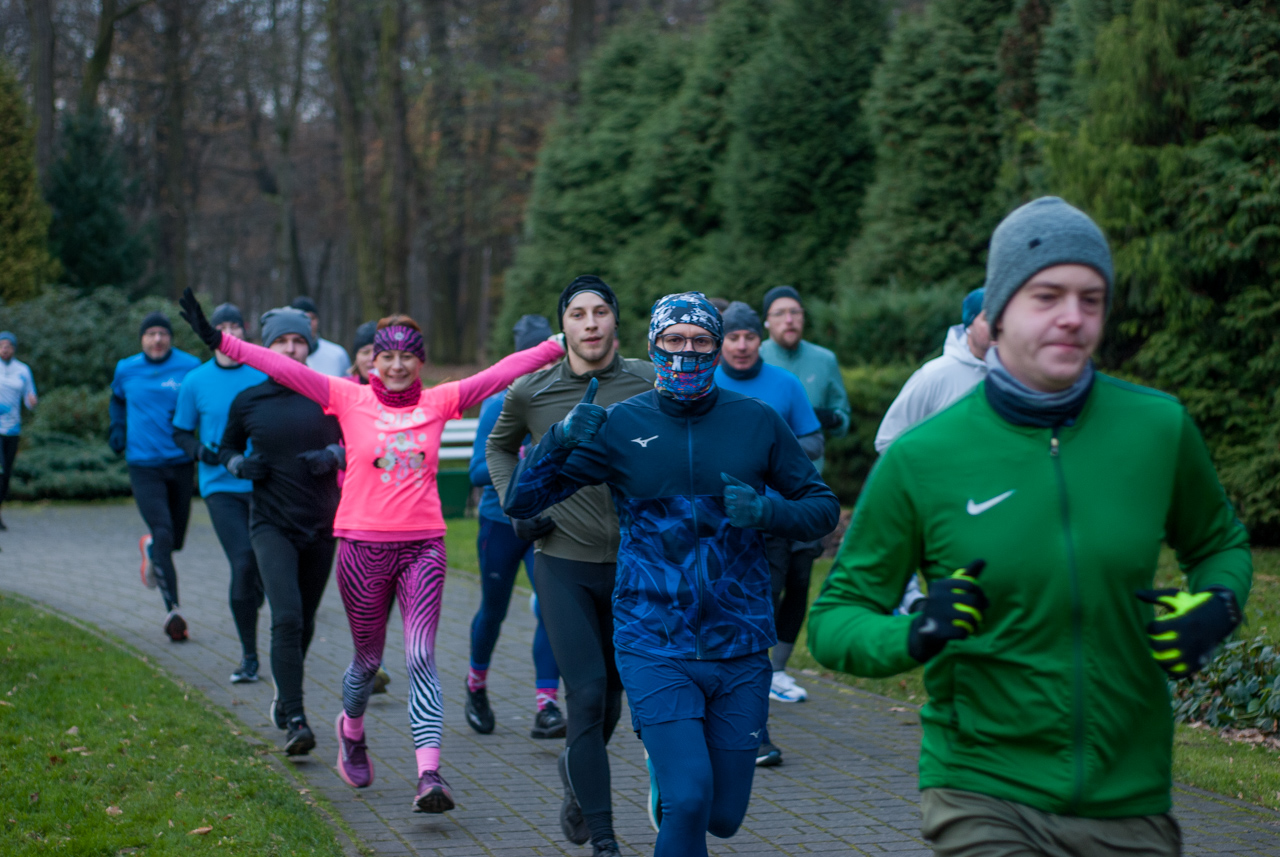 Różowo-niebieski parkrun Katowice #movember [FOTORELACJA]