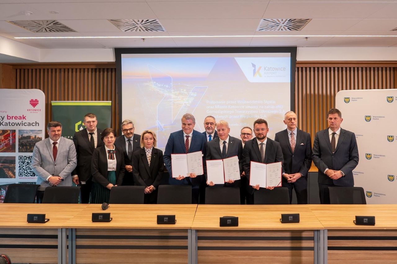 Samorządy województwa śląskiego i Katowic przejmą kontrolę nad lotniskiem w Pyrzowicach