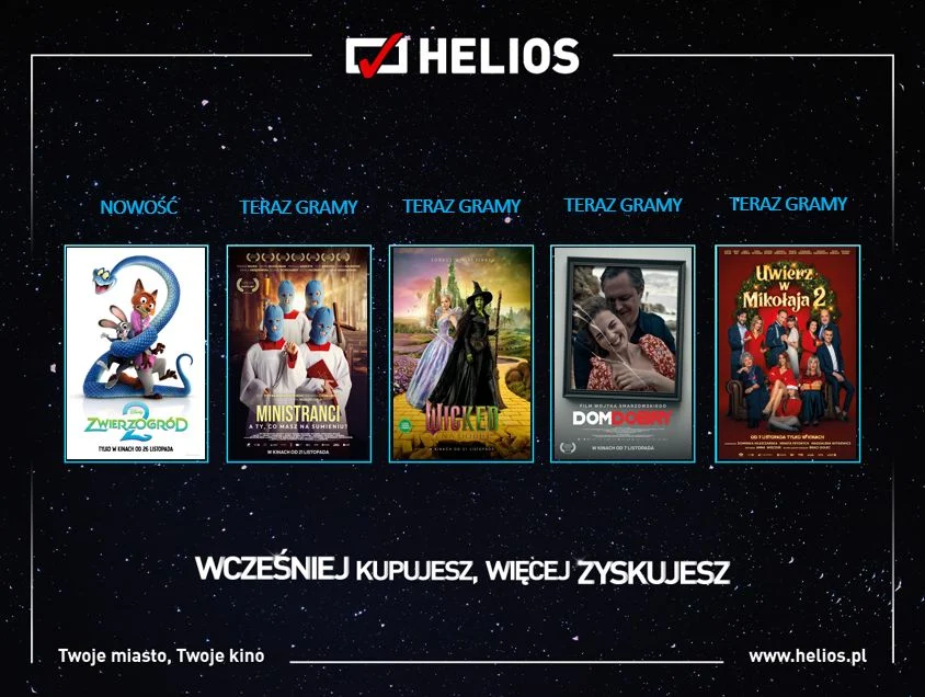 Jesień pełna filmowych hitów w kinach Helios