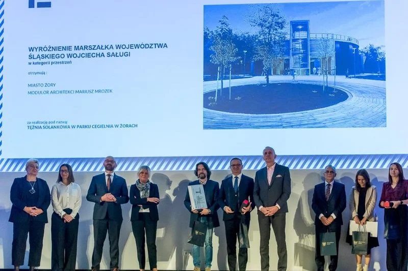Żorska tężnia wyróżniona w konkursie na Najlepszą Przestrzeń Publiczną Śląska