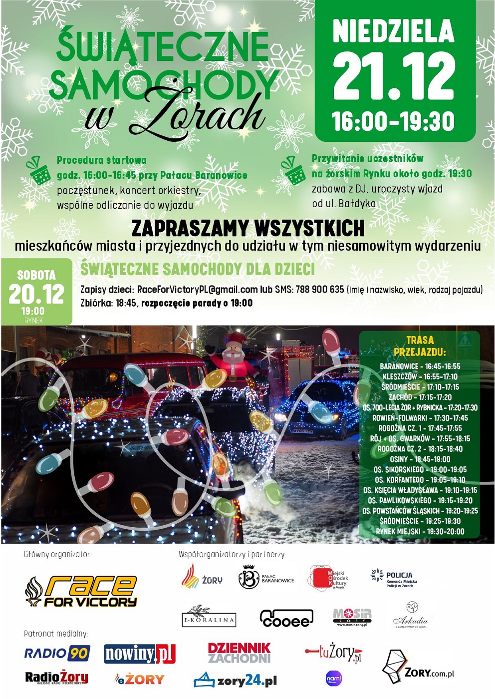 Świąteczne Samochody wracają do Żor. W tym roku zabawa potrwa dwa dni!