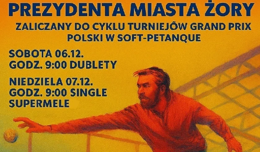 Żorska Liga Petanque i MOSiR Żory zapraszają na Turnieje o Puchar Prezydenta Miasta Żory