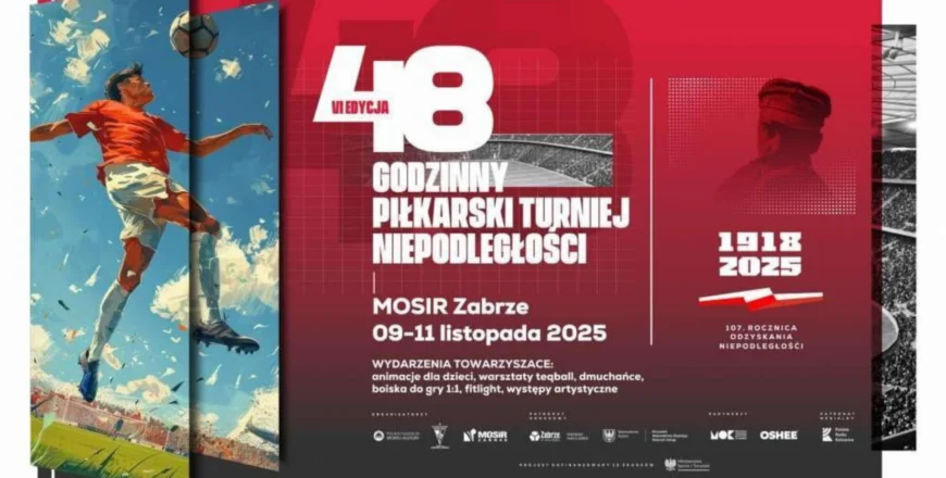 48-godzinny Piłkarski Turniej Niepodległości wraca do Zabrza