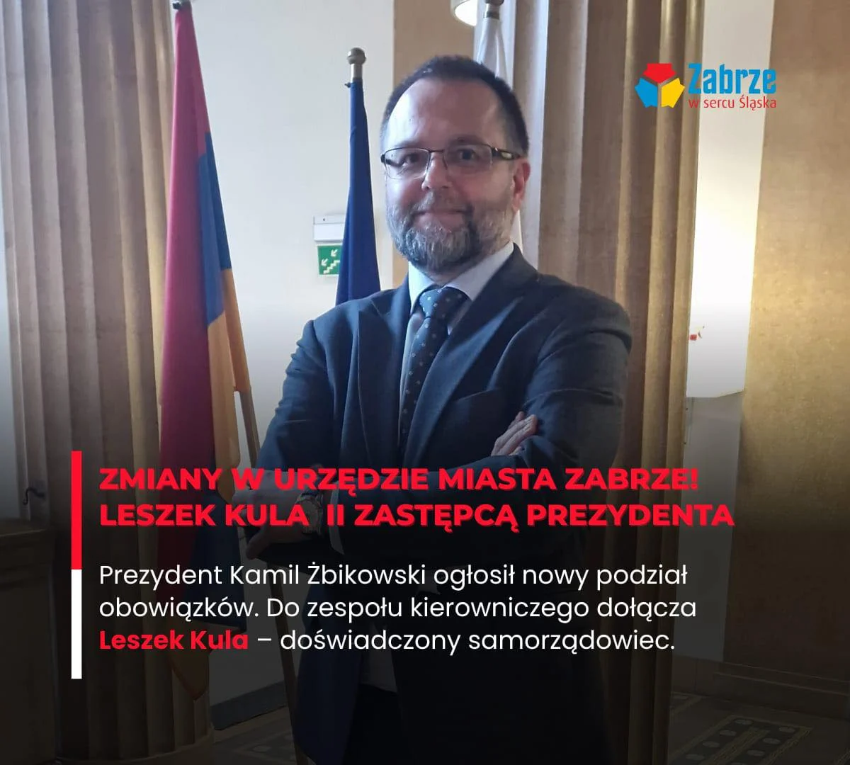 Leszek Kula powołany na II zastępcę prezydenta